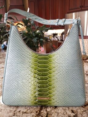 Brahmin Tabitha Limeade Rivers MINT CONDITION